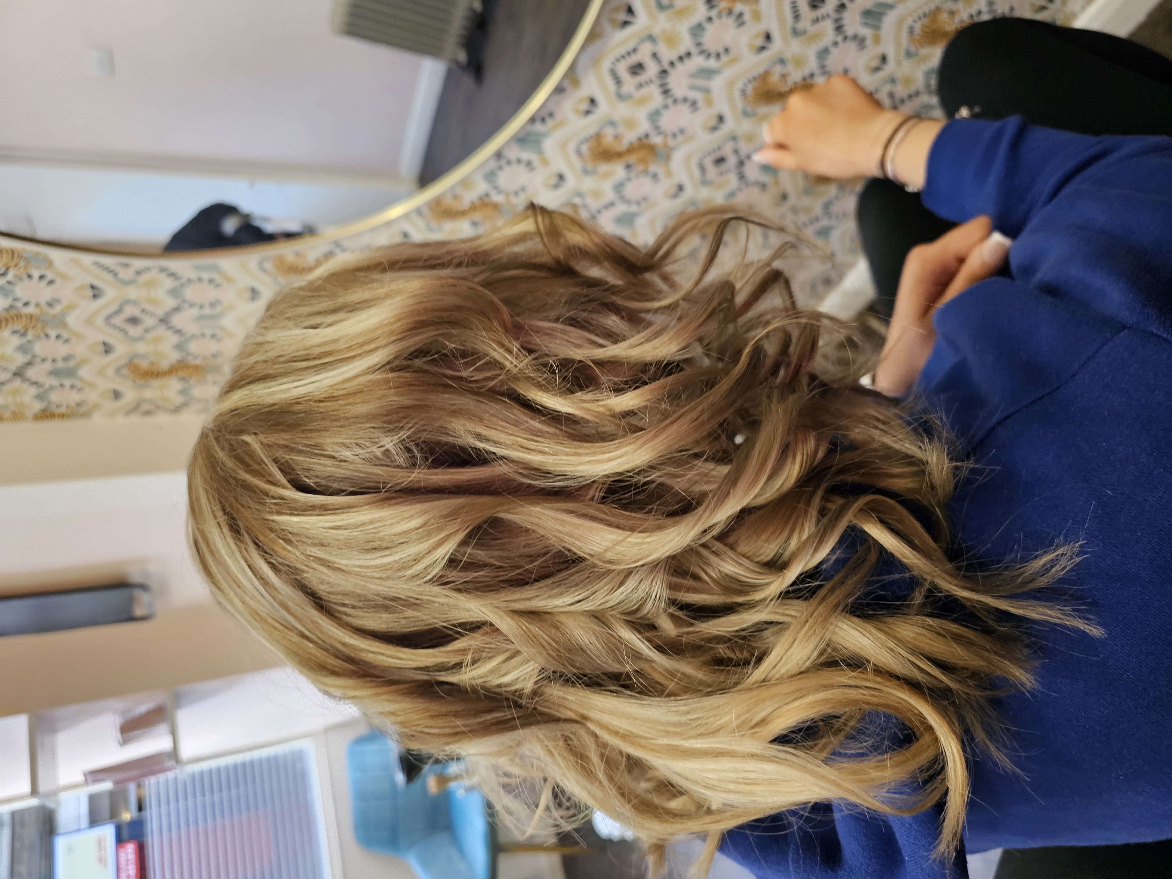 Client hairstyle - blonde