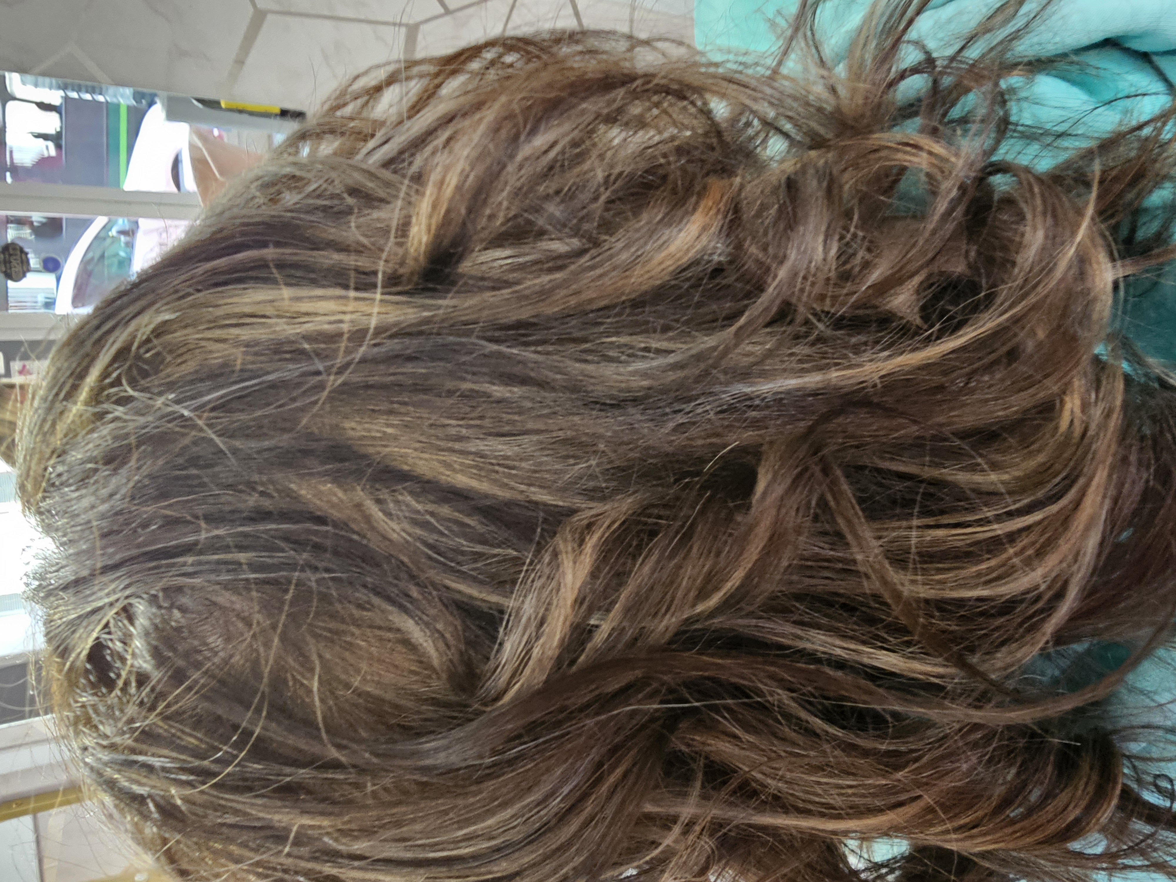 Client hairstyle - brunette